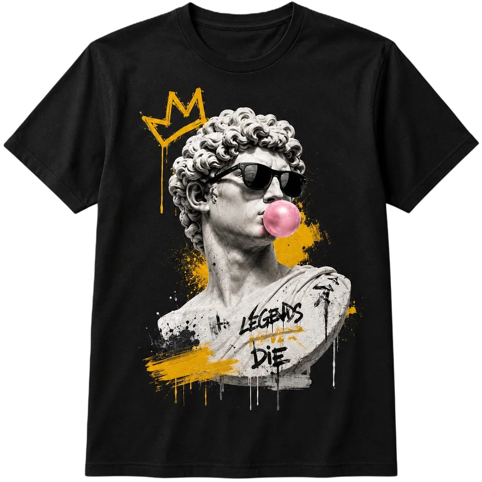 Legends Never Die HUEMAN T-shirt